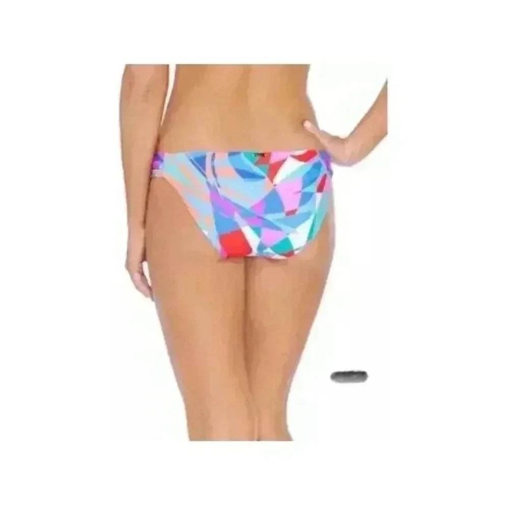 Raisins Bright Idea Love Abstract Print Bikini Set, M (top)/L (bottom) - Picture 8 of 13